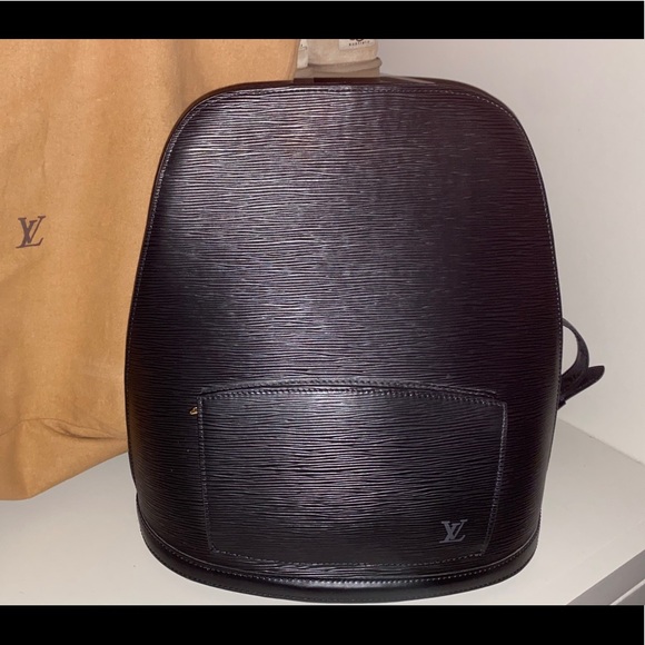 Louis Vuitton Black Epi Gobelins Backpack - Picture 1 of 6